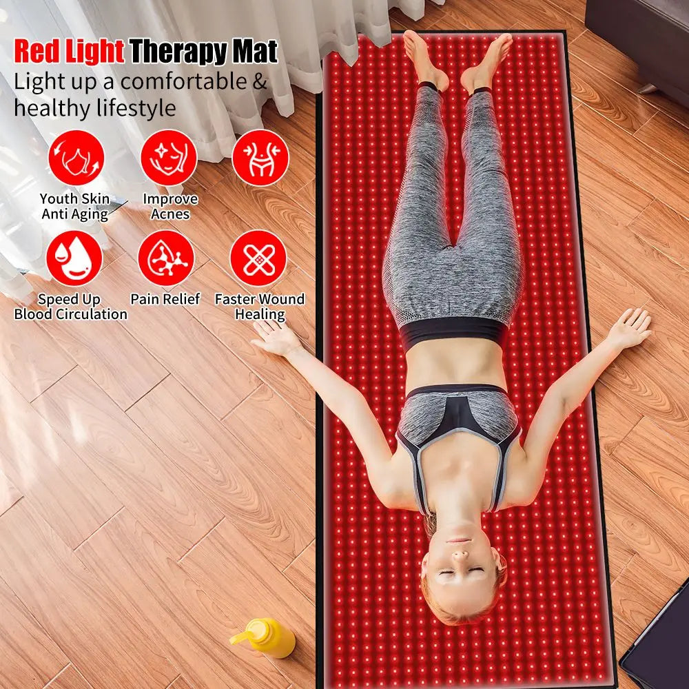 Light Red Mat Red light Mat, single